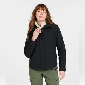 Women’s LL Bean Back Bay Insulated Hooded Shell Jacket - Size Medium